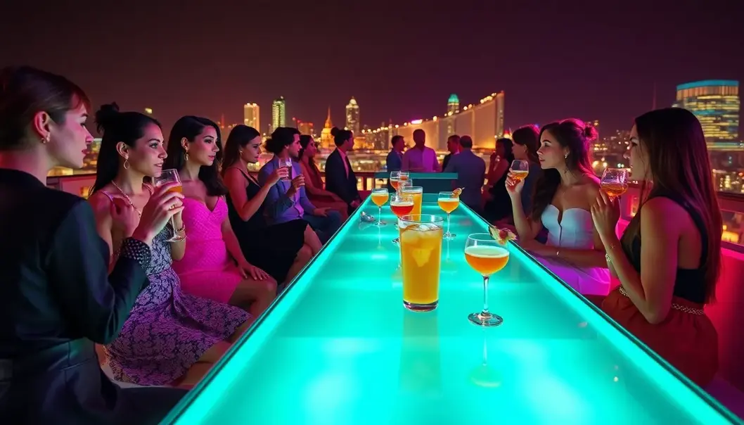 Elegance Meets Fermentation: A Chic Rooftop Affair